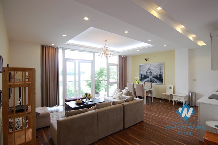 Lake view apartment with 02 bedrooms for rent in Westlake, Tay Ho